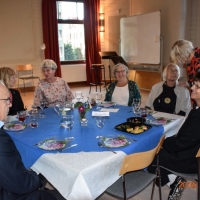 Fr.v. Vera Bouveng Hermansson okänd och Karin Nilsson